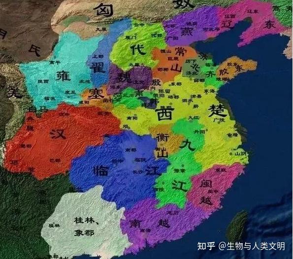 【中国秦汉三国时期列朝列国志】西楚(上):历史沿革