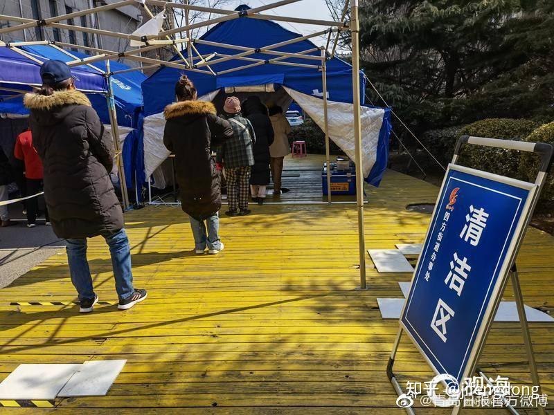 尚乐城小区第二轮核酸检测井然有序