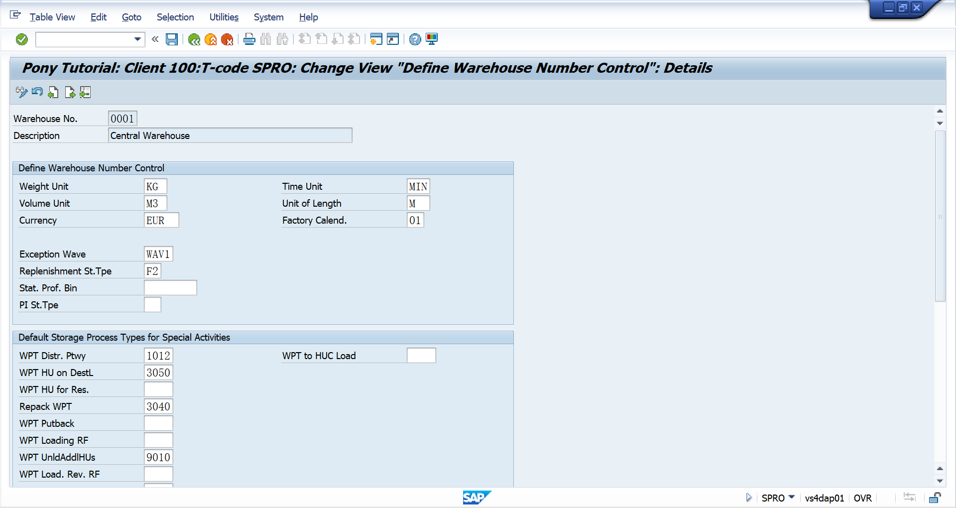 SAP S4 HANA Embedded EWM Configuration SAPS4 HANA 