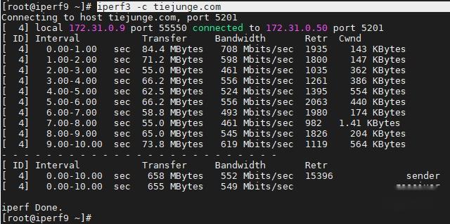 iperf3命令简介 - 知乎