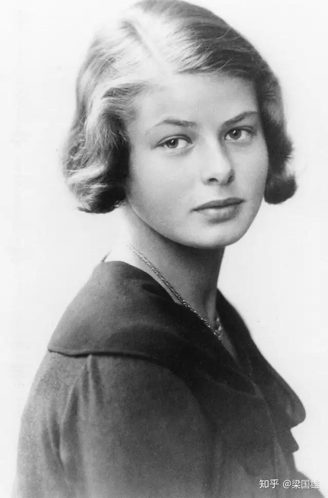 英格丽褒曼她是坚毅的她的美抽象为清高卓绝和免俗