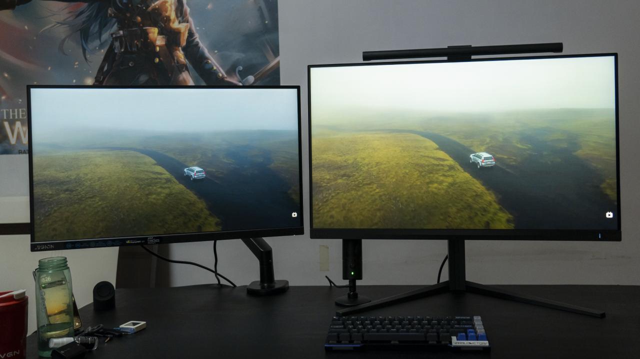 換上32寸大屏就是爽evnia4k144hz1152區miniled顯示器評測