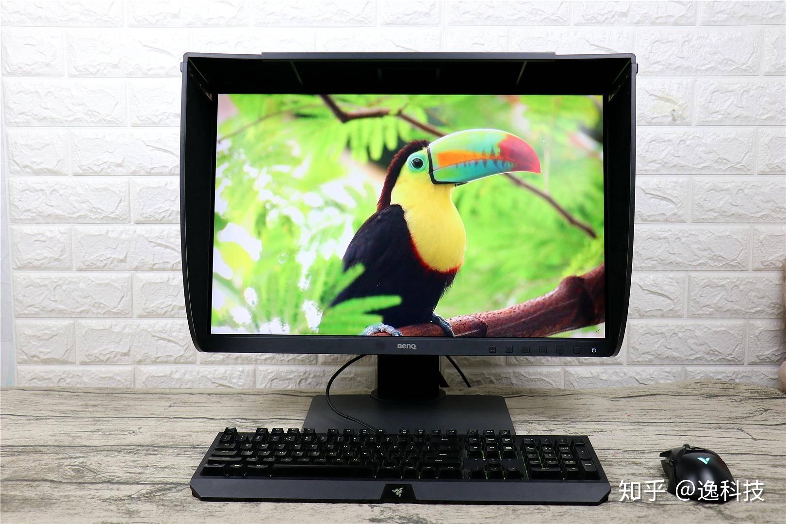 优秀的显示器一台就够明基sw240专业摄影显示器体验