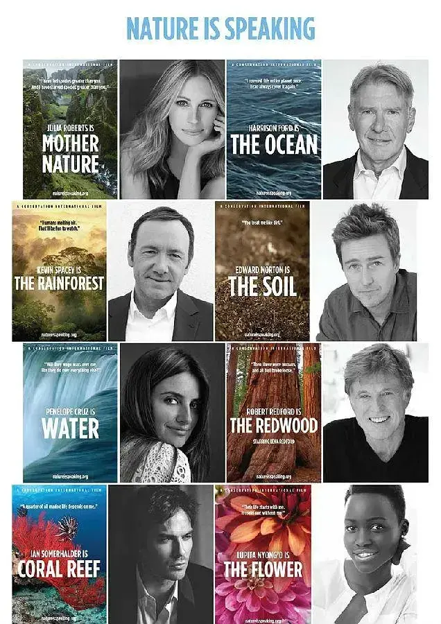 people need nature. 大自然从来不需要人类,是人类需要大自然.