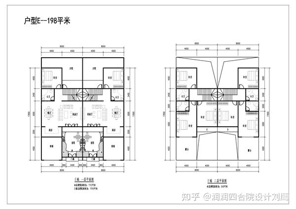 临街小户型新中式合院别墅区规划,6个户型带平面图 第二期——润润四合院设计刘鹰 - 知乎