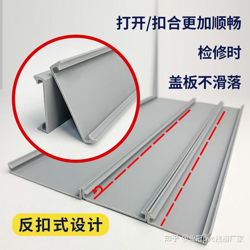 苏州PVC线槽厂家设计升级:反扣式线槽盖板特色 - 知乎
