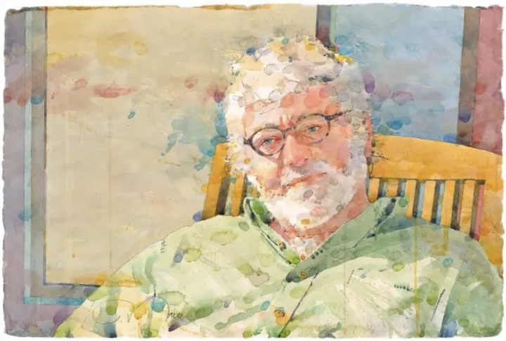 水彩画 印象 No.7 F8号