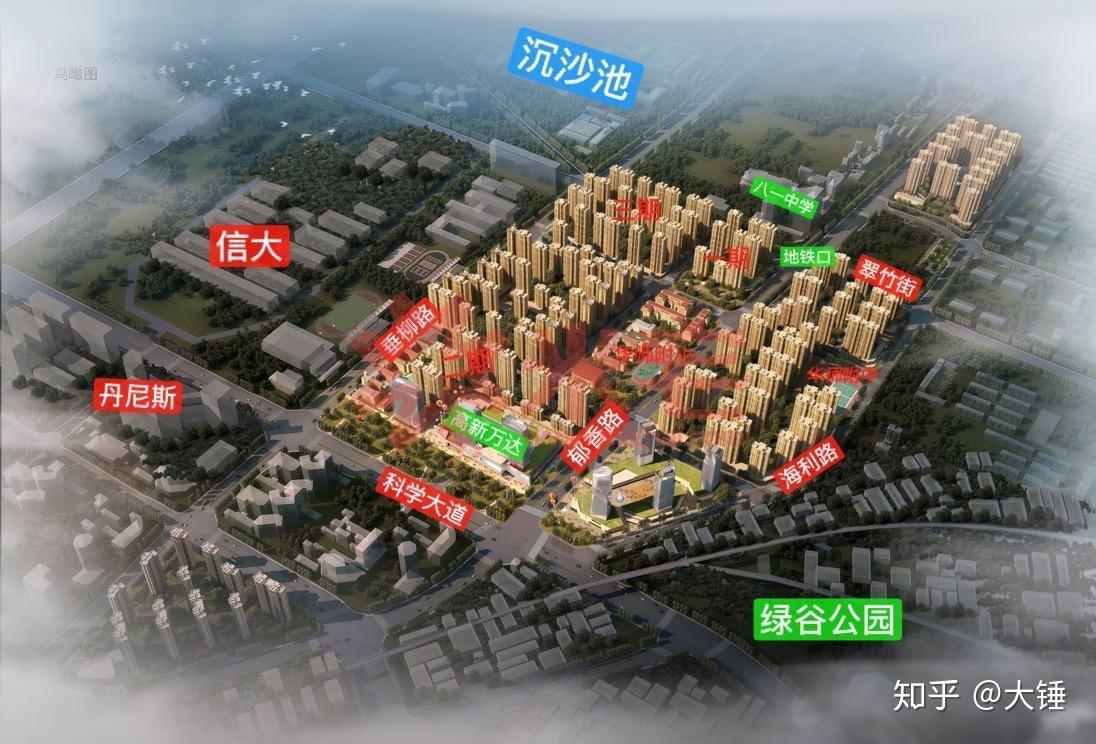 郑州高新区楼盘对比西三环沿线钱隆城vs东原阅城
