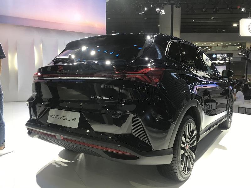 实拍marvelr上汽这台电动高端suv预售22万起