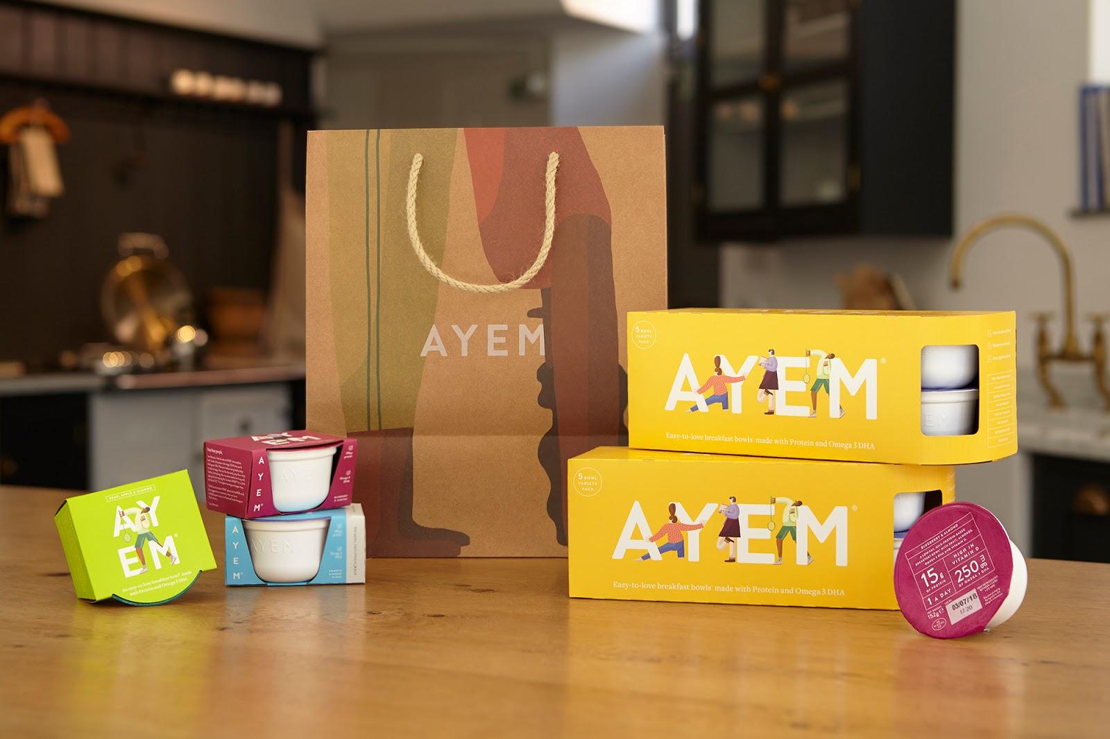 ayem营养早餐碗包装设计