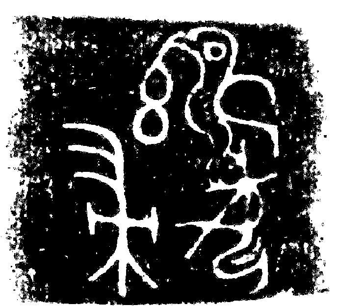 于先生举出商代铜器「玄鸟妇壶」铭文来论证商人是以玄鸟为图腾的