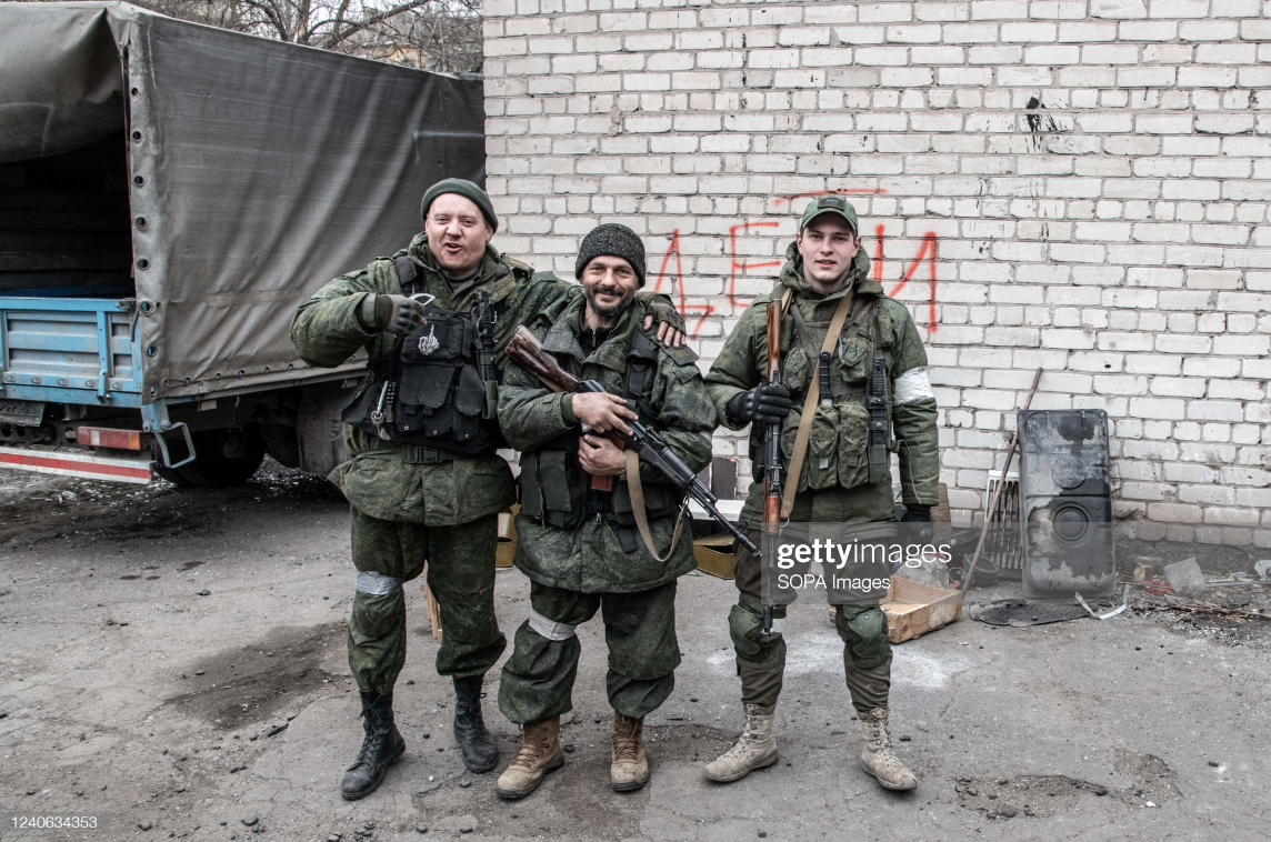 战壕老鼠顿巴斯伪军的战争生活