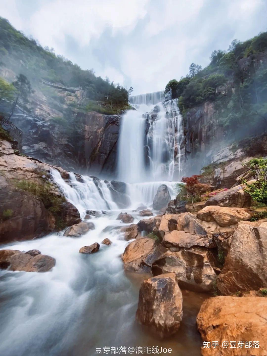 爱在天台山超仙超浪漫攻略打卡琼台仙境大瀑布华顶杜鹃