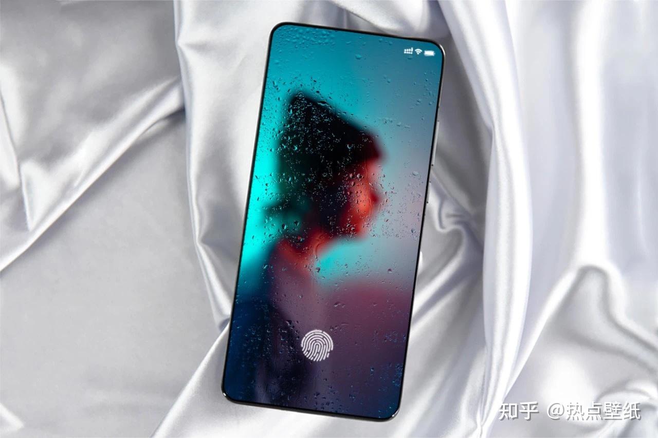 高清壁纸毛玻璃的质感