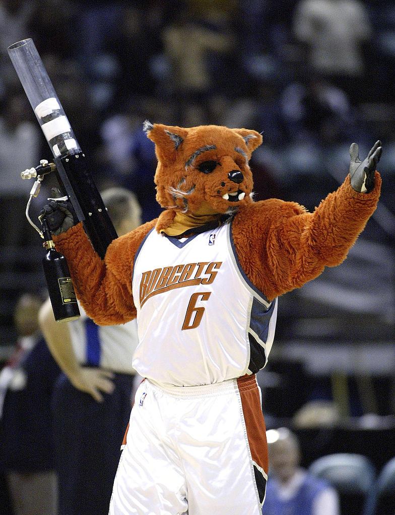 nba吉祥物之消失版山猫队鲁弗斯rufus