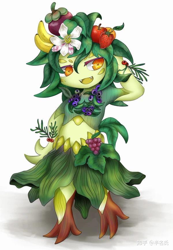 如果植物擬人也像獸人furry那植物人大概是什麼樣子