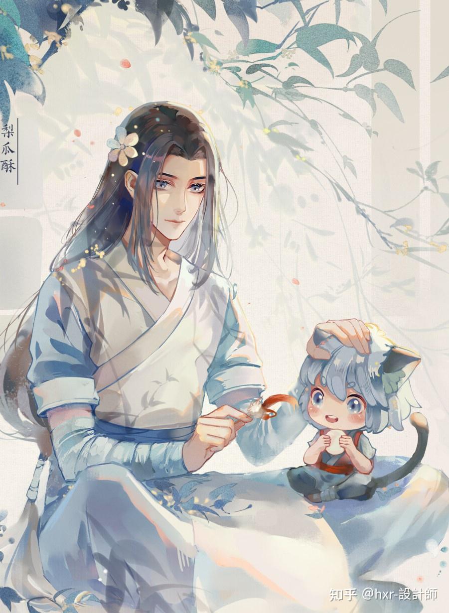 视觉暴击,梨瓜酥作品古风美男手绘影视同人插画 - 知乎