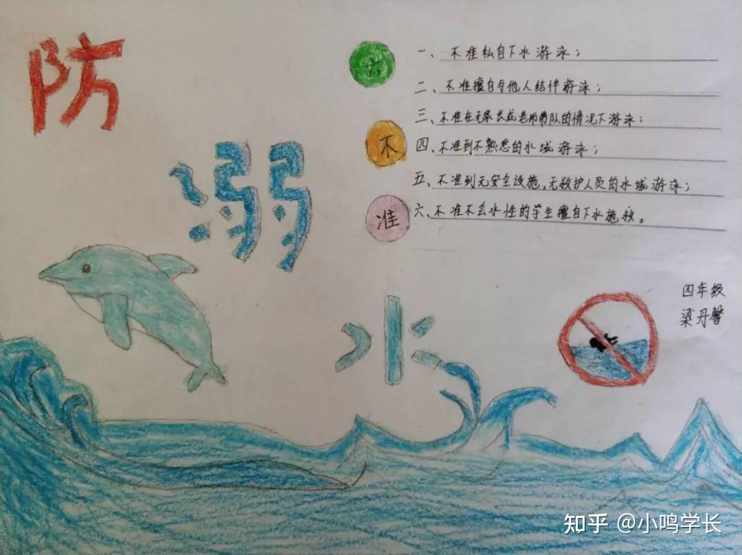 防溺水手抄报大全