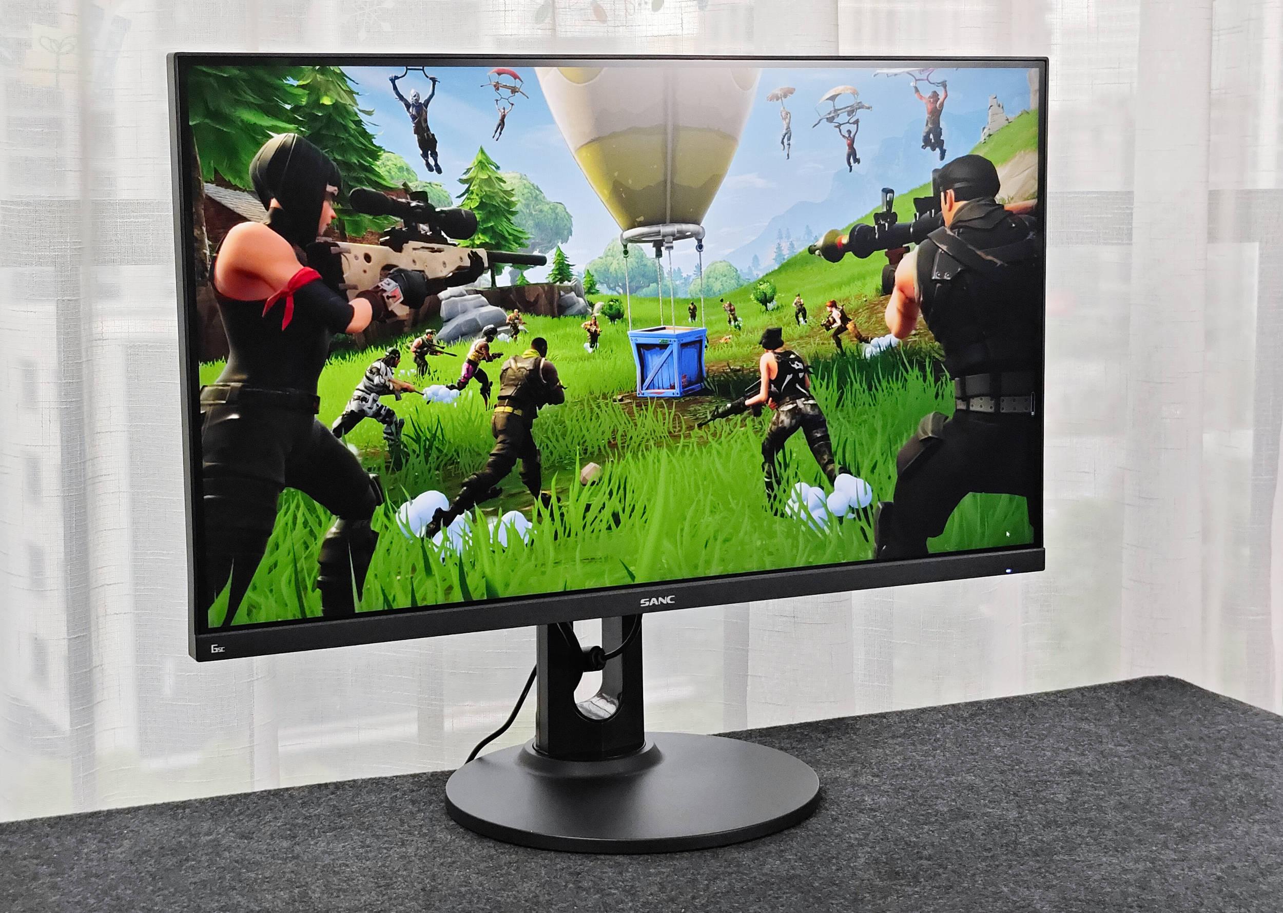 千元内最具性价比的24寸小金刚游戏显示器sanc g5c测评:2k 165hz fast