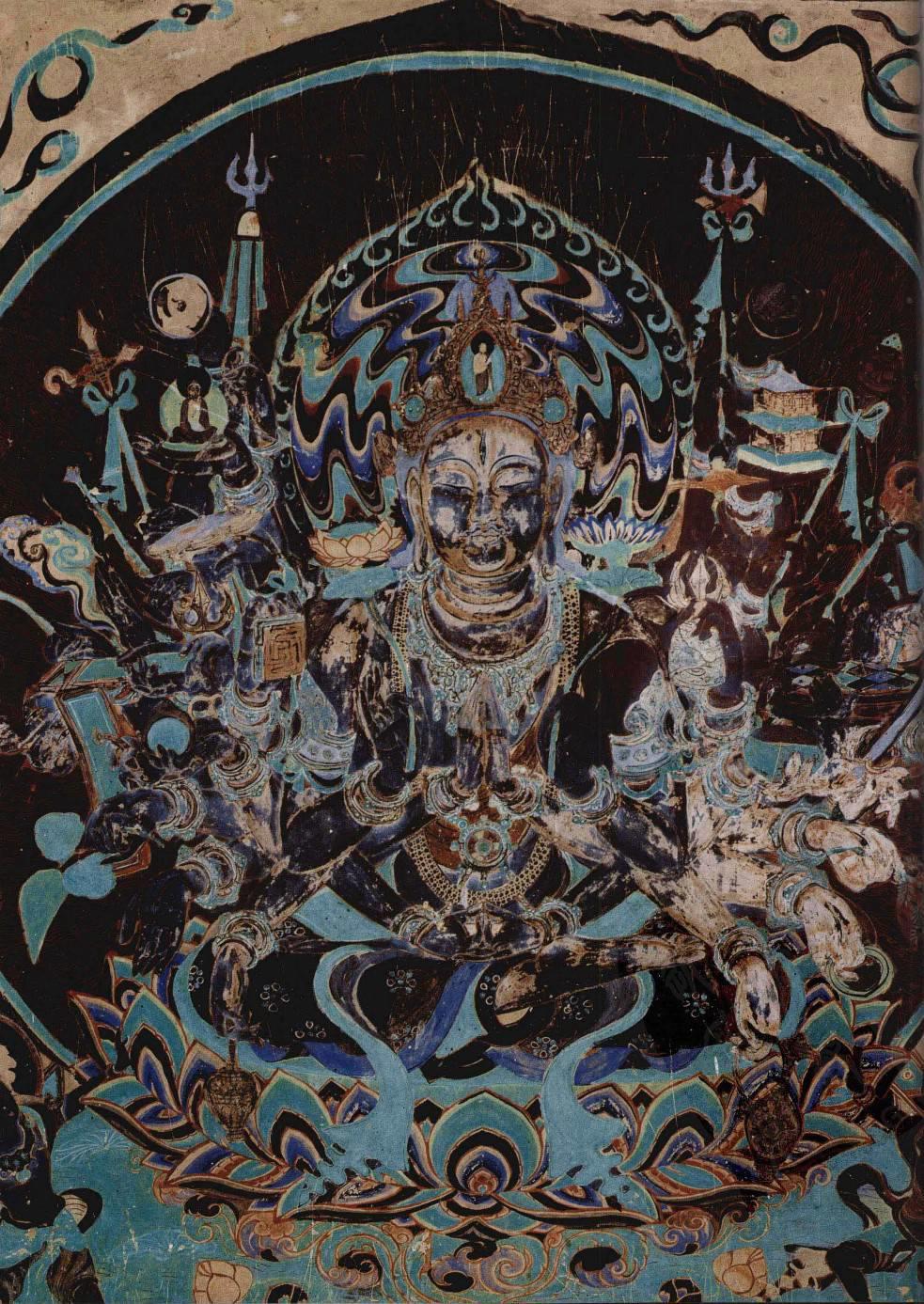 【神游千年,大美敦煌】盛唐-148窟-北壁-天请问经变;南壁-弥勒经变;各