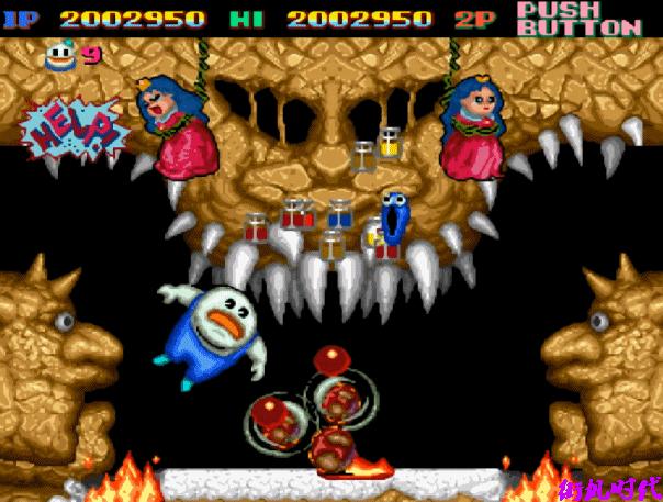 街机游戏雪人兄弟三大未解之谜普通子弹能不能直接击杀boss