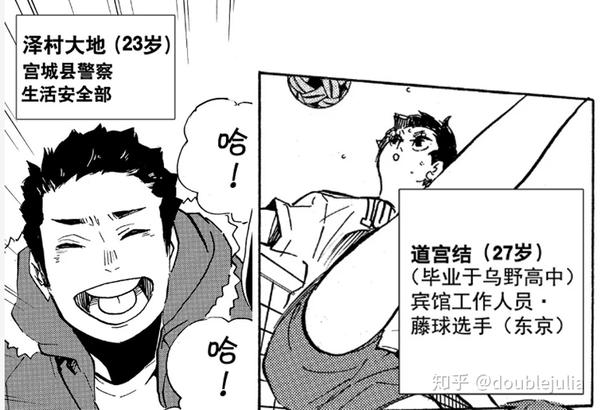 排球少年 漫画宣告完结 你有什么想对它说的吗 道宫结大地 双偶网