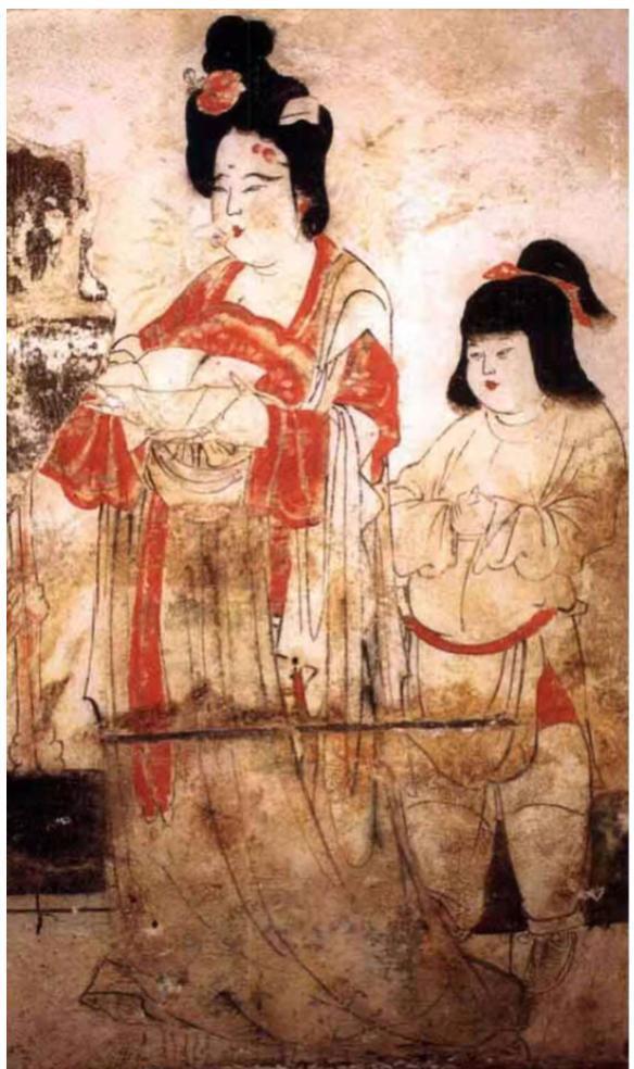 来欣赏晚唐女子穿着的优雅 - 知乎