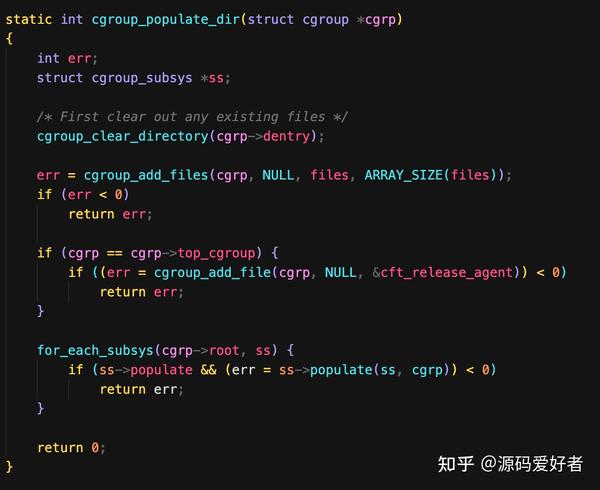 Linux内核源码解析cgroup实现之mount 知乎