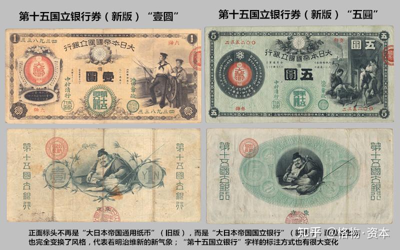 日本货币史:日本纸币的演变与统一 - 知乎