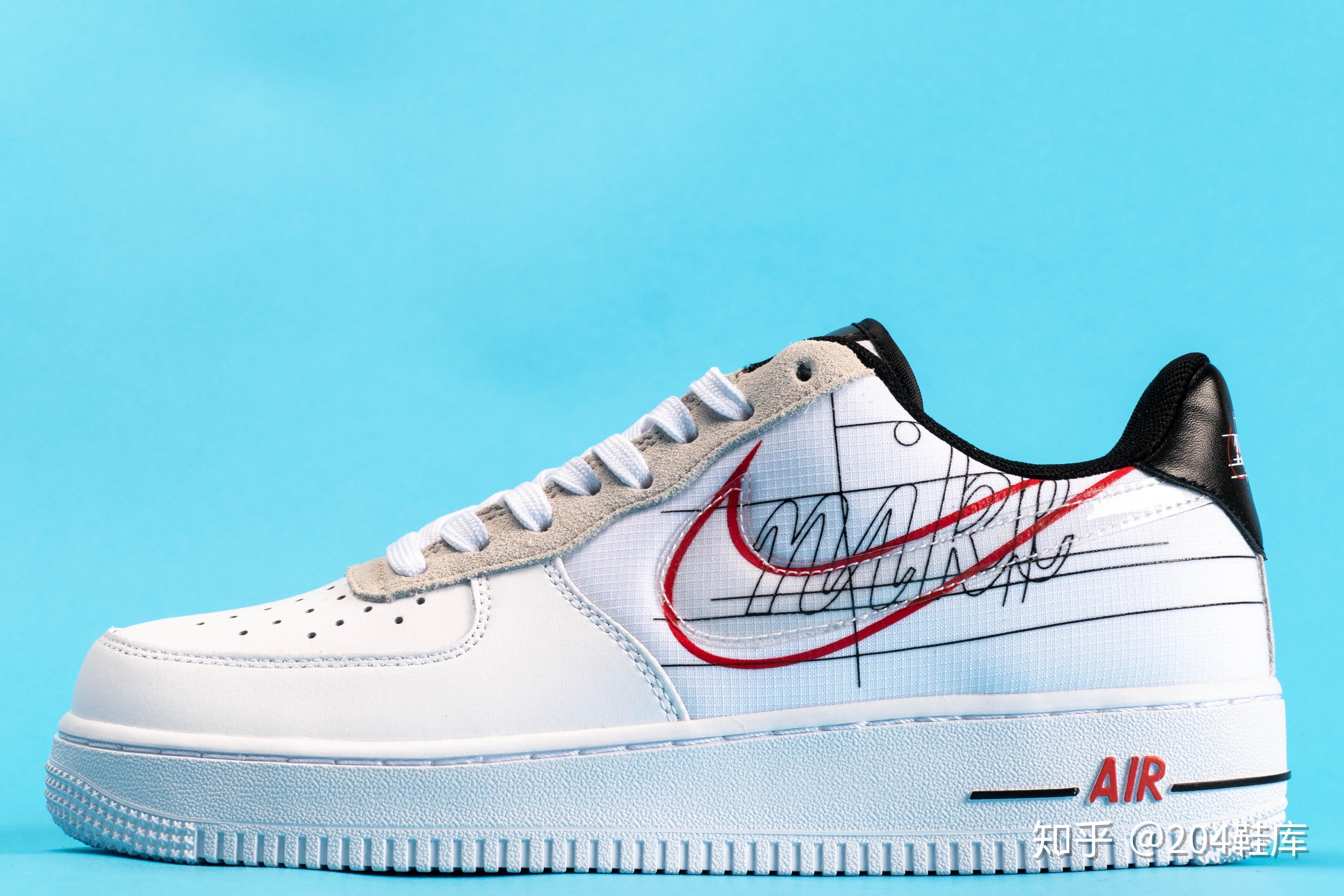 手稿 air force 1 空军一号 204鞋库