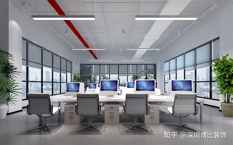 新中式办公室装修怎么设计,打造一个高雅的办公环境? - 知乎