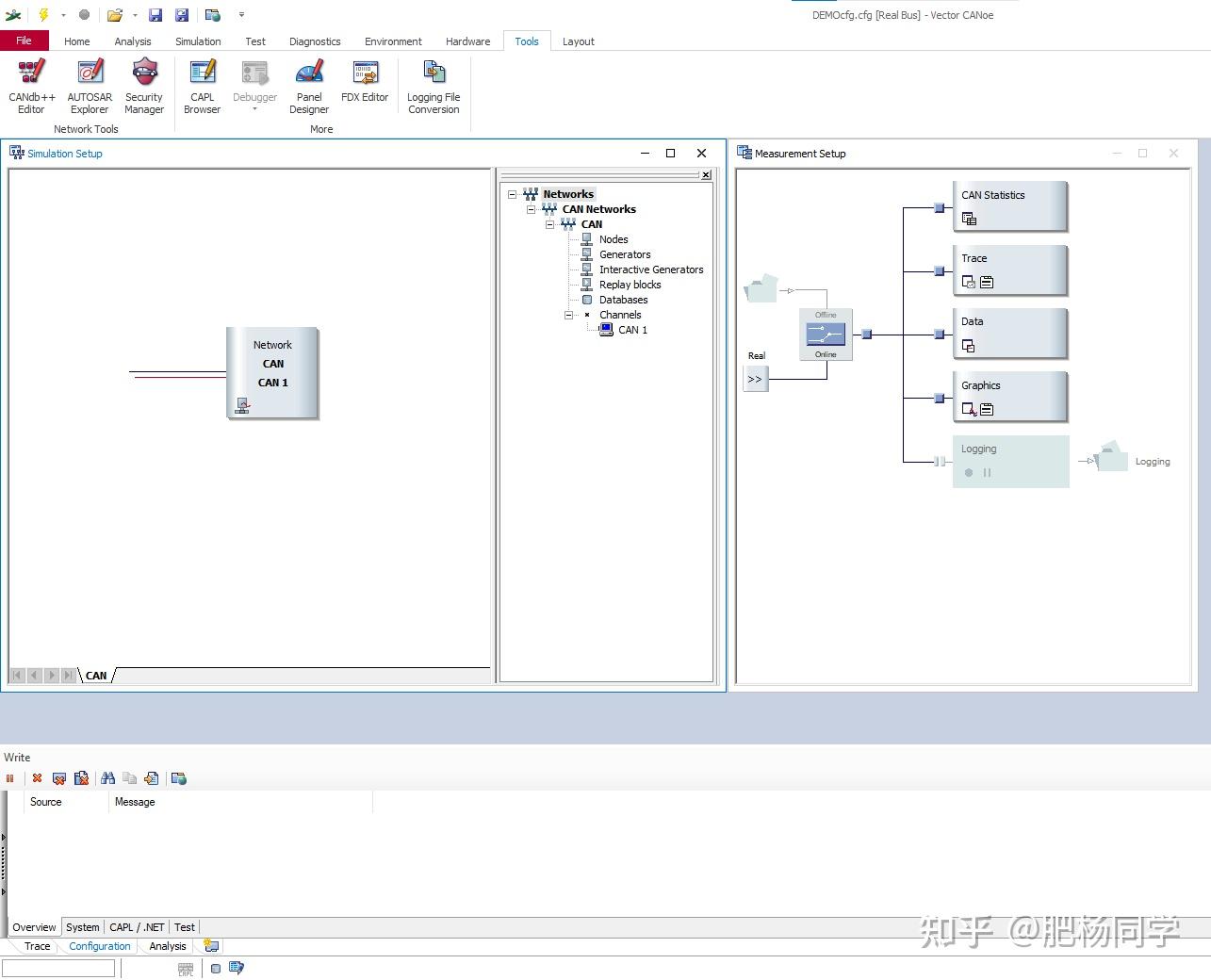 CANoe 11.xx 快速入门教学 知乎