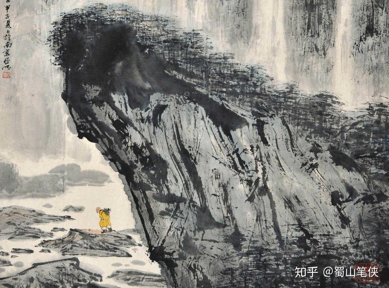 以“深山藏古寺”作画,最高境界是——意会! - 知乎