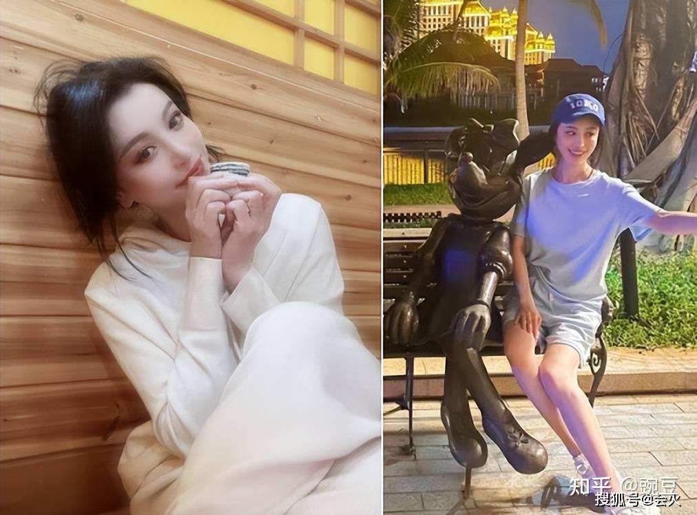 刘翔前妻葛天晒生活私照,光脚坐地上身后玫瑰抢眼,一双长腿超细