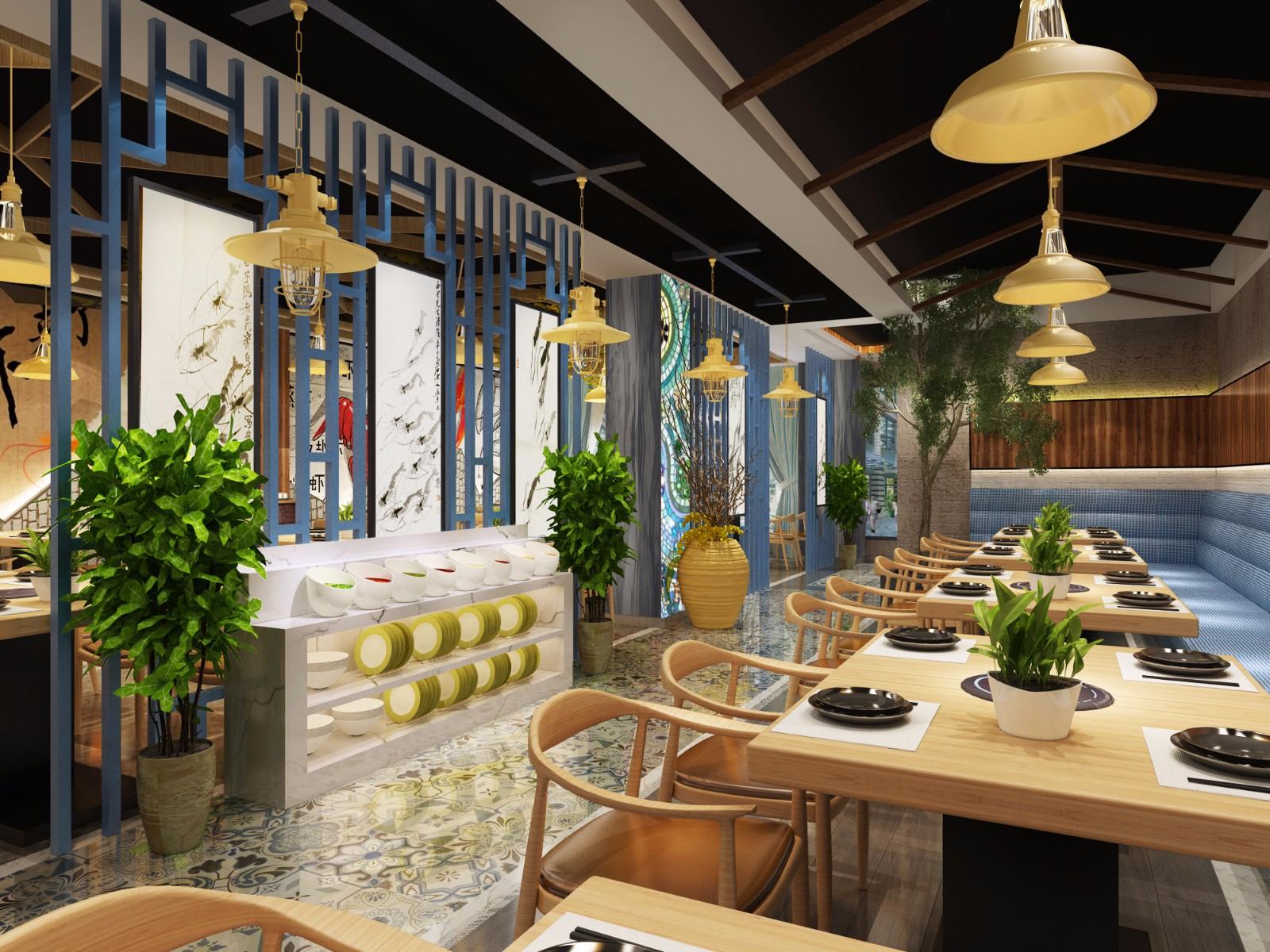 西安十大设计师李旭东解锁特色主题火锅店的设计新姿势