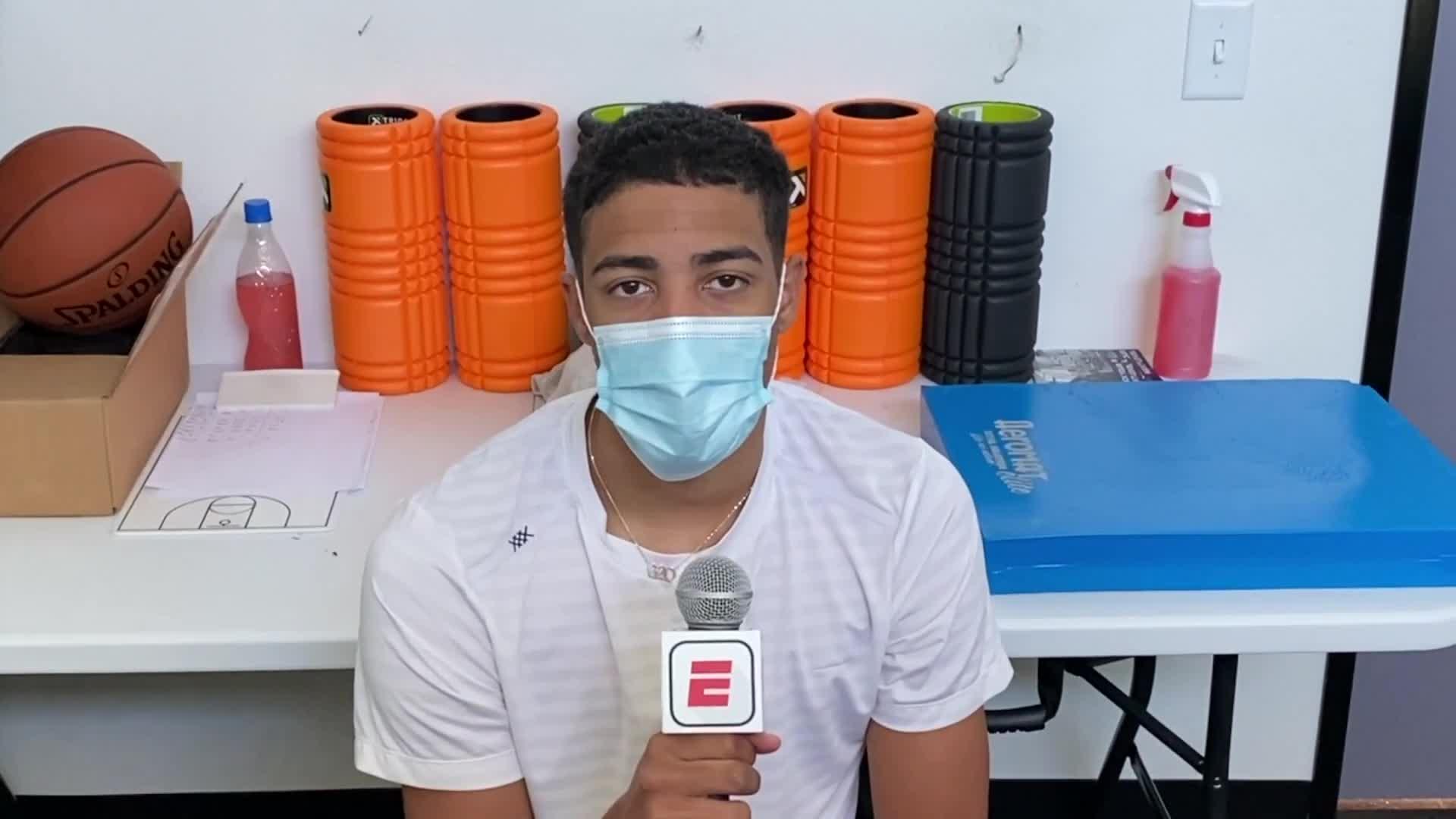 2020选秀前训练德斯蒙德贝恩desmondbane得分后卫小前