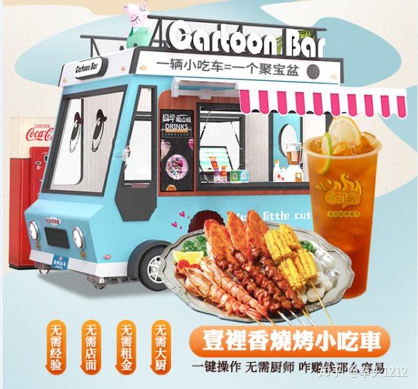 壹里香小吃车的成本是多少?市场好吗?