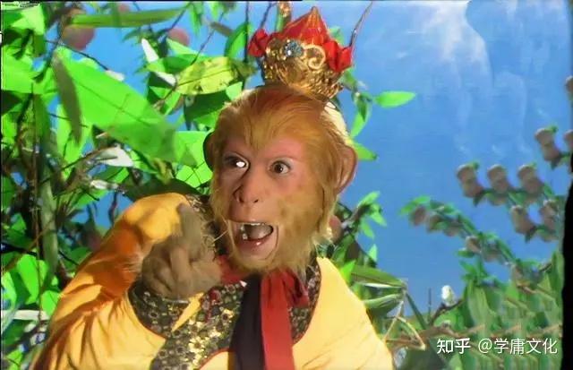 孙悟空领了圣旨,来到蟠桃园视察工作.