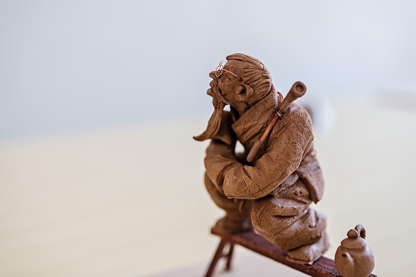 周家庄民俗泥塑大师—苗春生