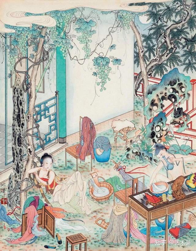 【模写】【伝来】委託品 f5454〈胡也佛〉山水図 中国画 胡也仏 模写伝来委託品 f5454〈胡也佛〉山水図 中国画 胡也仏