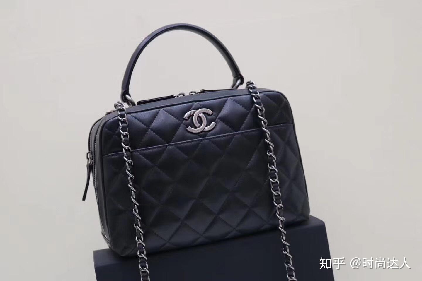 香奈儿2019新款鳄鱼纹牛皮流浪包原版限量小号单肩包斜挎