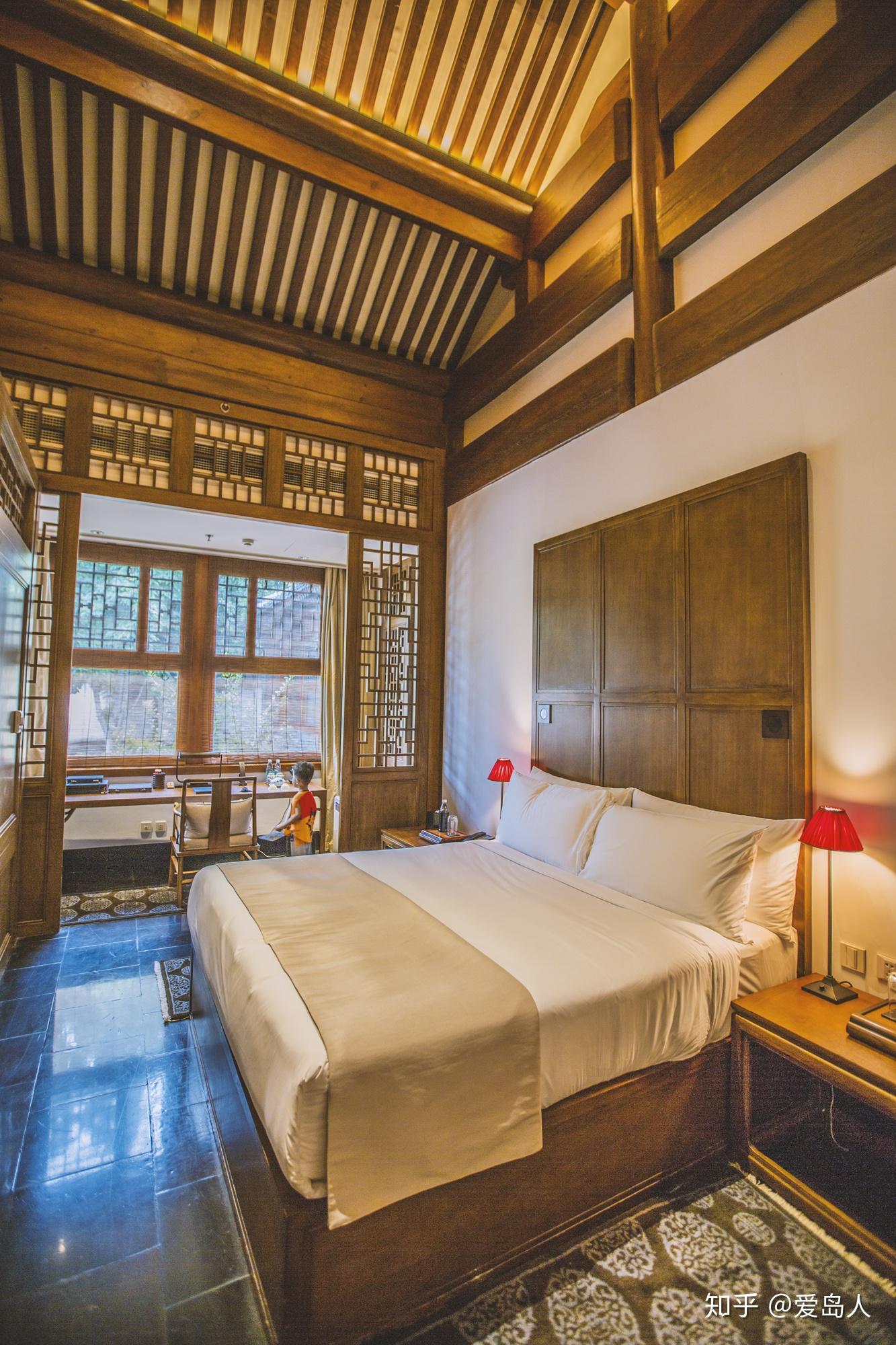 一个自成格局的院落邻里体系跟很多其他安缦一样分客房和套房房间不多