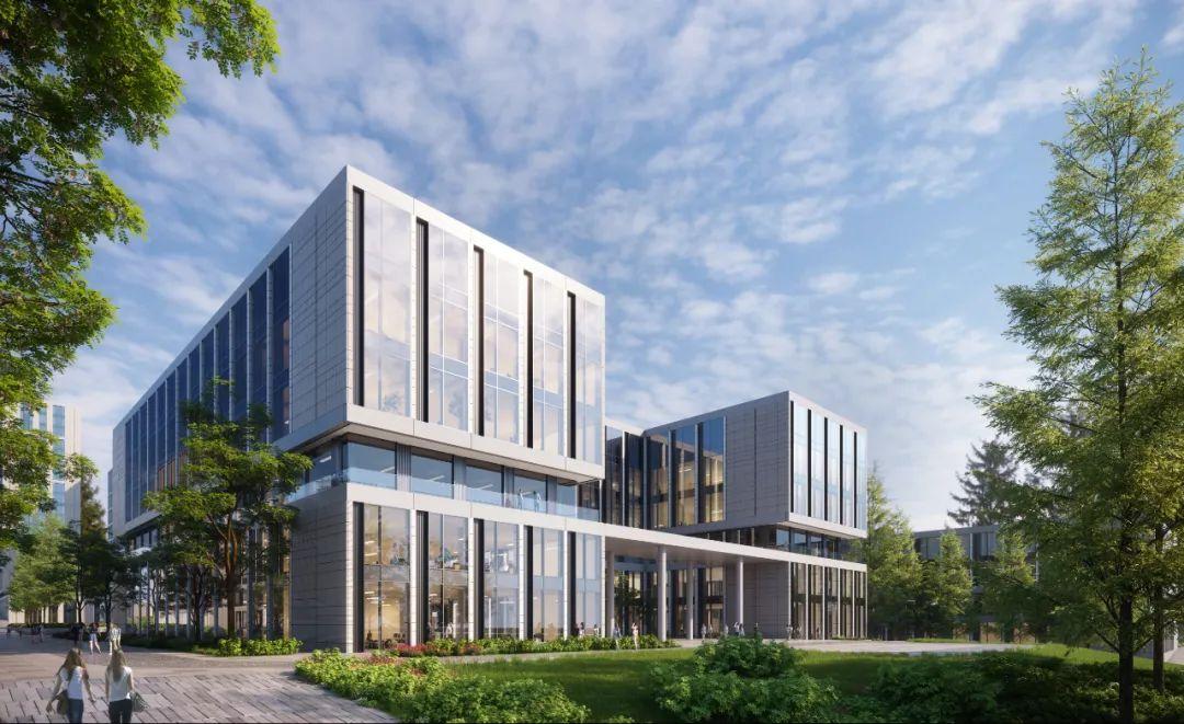 gmp设计小米集团武汉总部二期项目一座拥有如画风景的研发园区