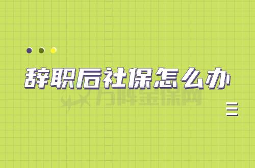 辭職後社保怎麼代辦可以找一家社保代繳機構