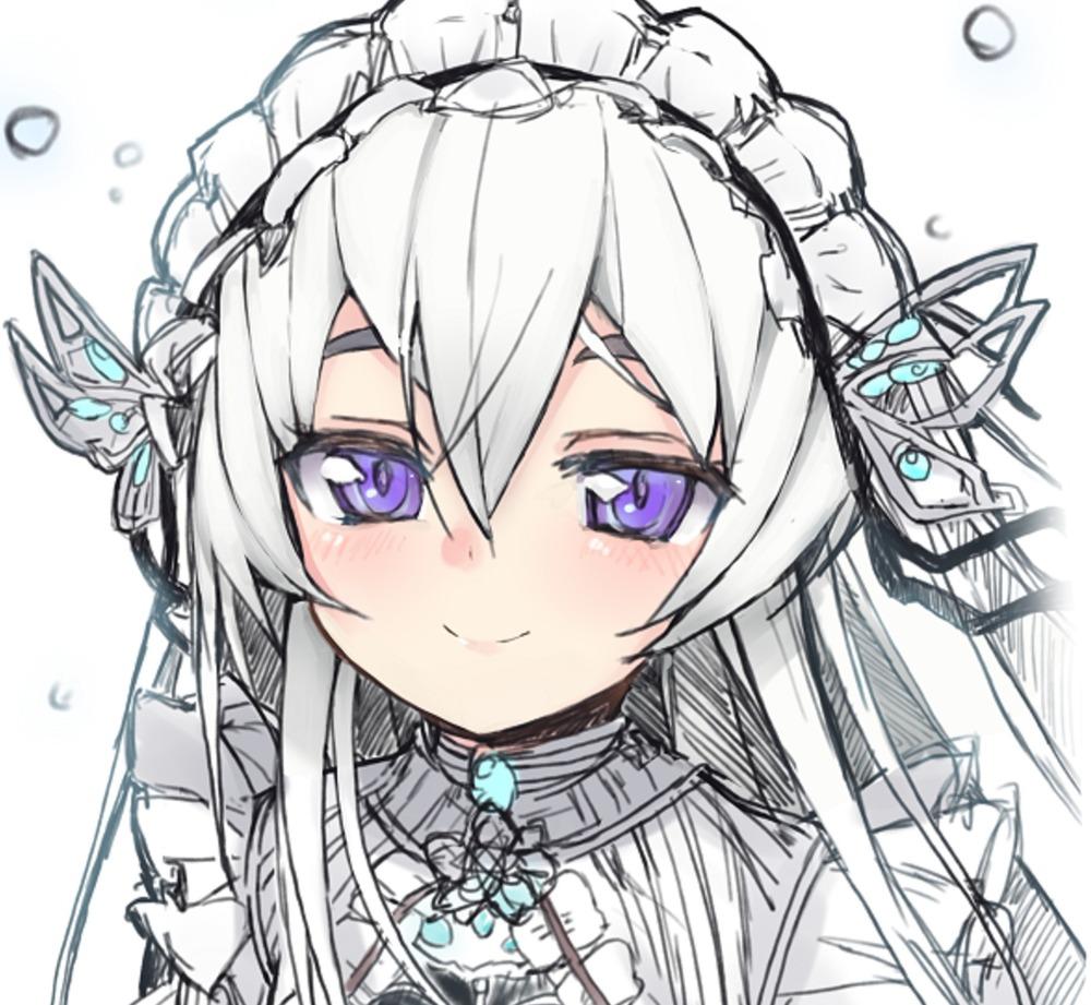 嘉依卡(棺姬嘉依卡及其同人作品,榊一郎,bones)浓眉大眼的萌妹子