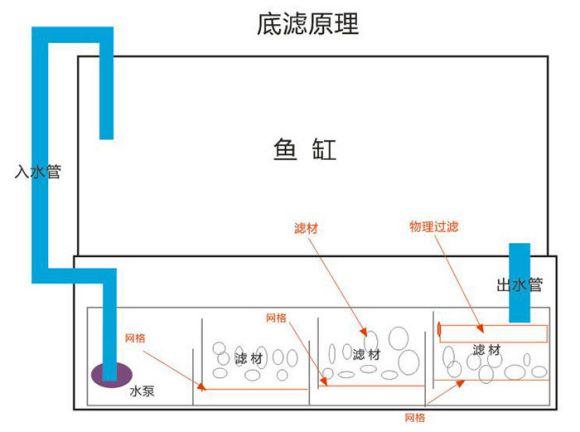 鱼缸上水管安装图图片