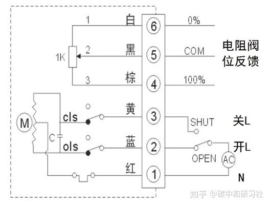 电子流量开关接线图图片