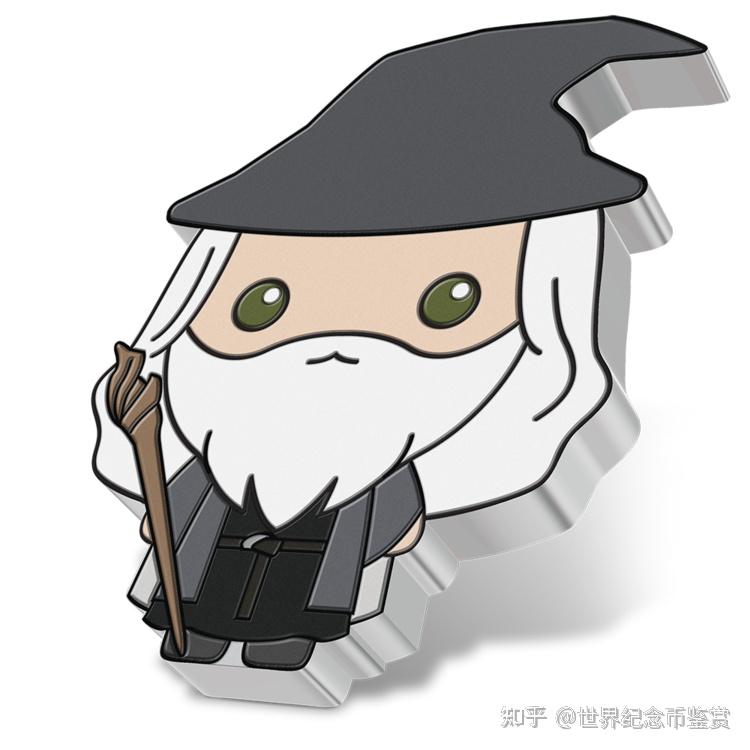 chibi64硬币系列指环王64系列–甘道夫灰色1盎司银币