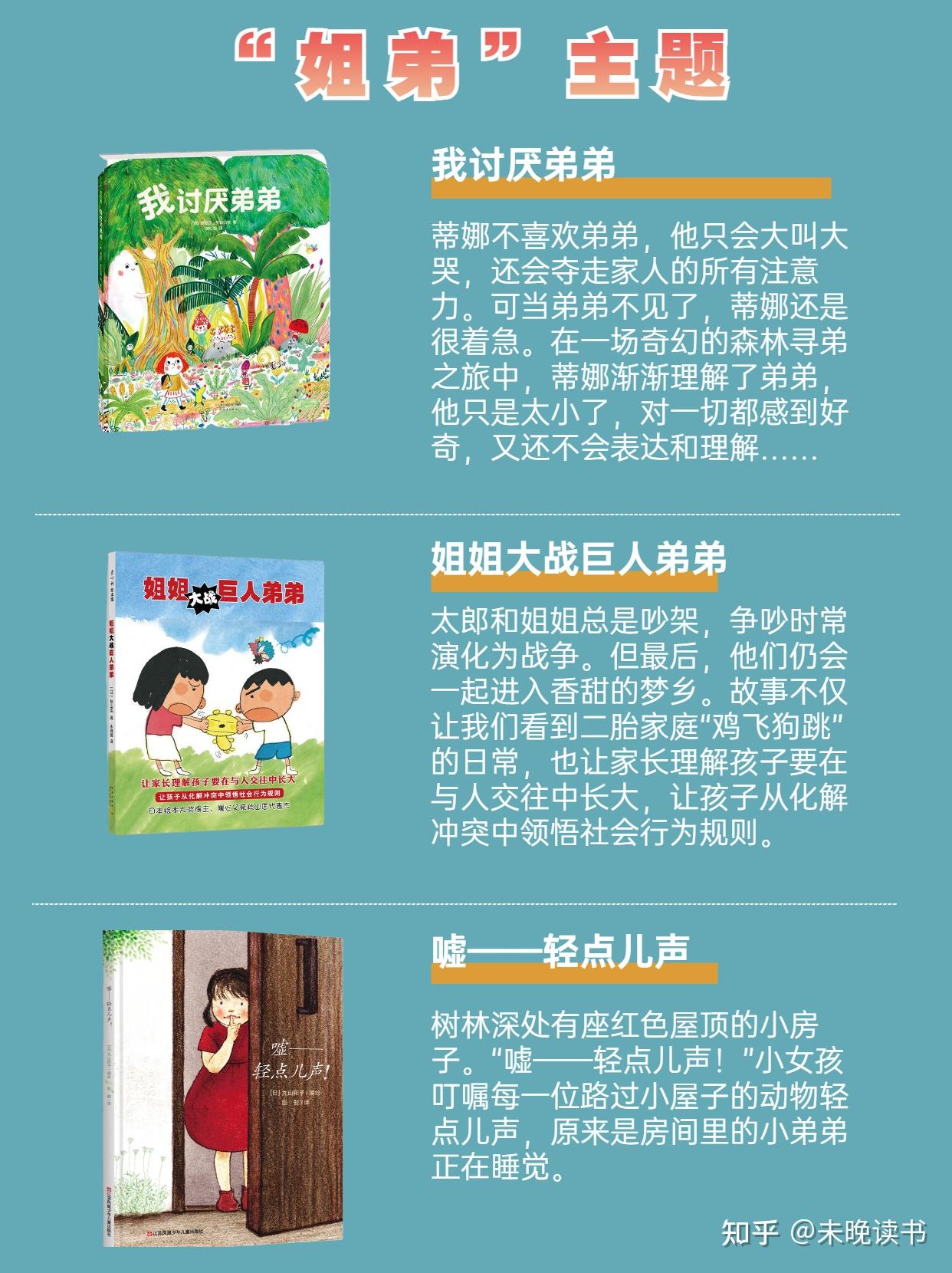 6大类24本，“二胎家庭”主题绘本分类整理 - 知乎