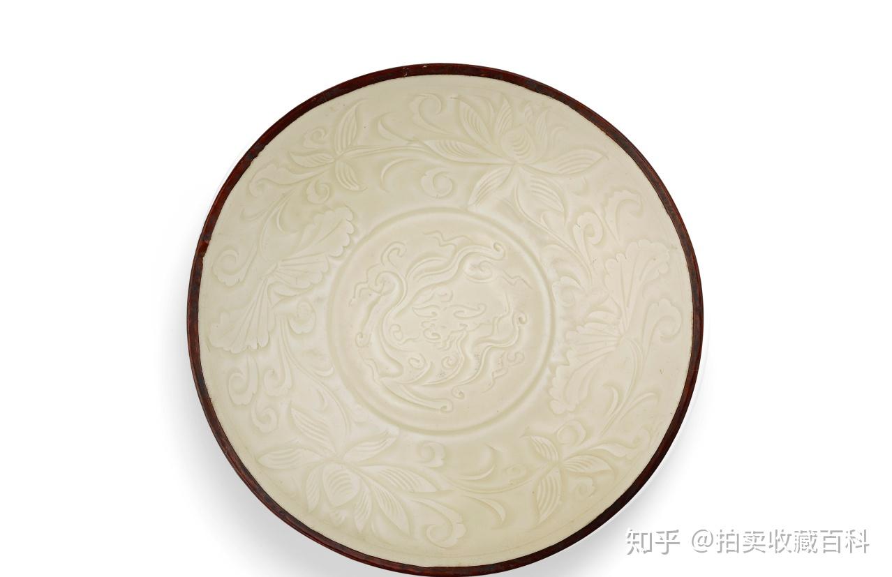 宋代定窯白釉彫刻金鶴文口付大鉢 宋代定窯白釉彫刻金鶴文口付大鉢|mercari商品代購│mercari